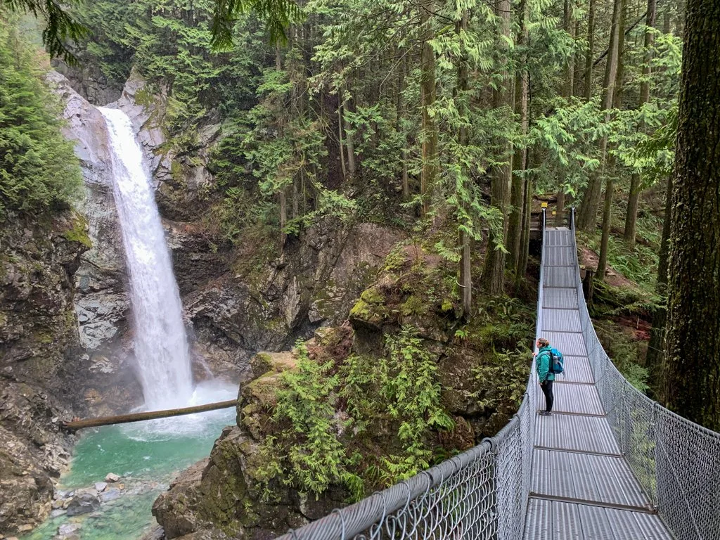 Cascade Falls near Vancouver, BC
