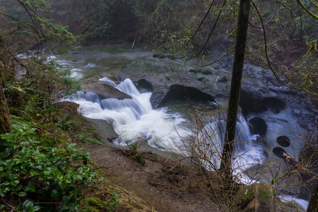 Kanaka Creek Falls, also known as Cliff Falls in Maple Ridge