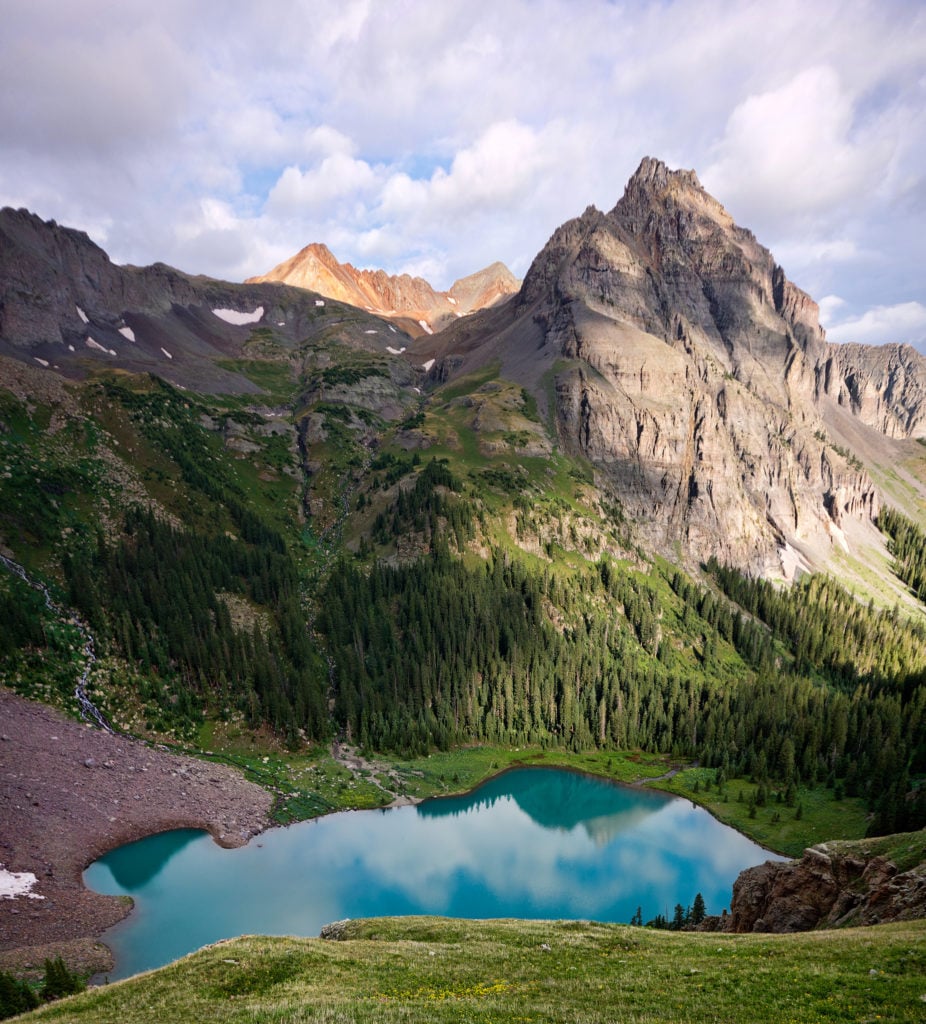 Blue Lakes in South West Colorado. One of the best lake hikes in Colorado.
