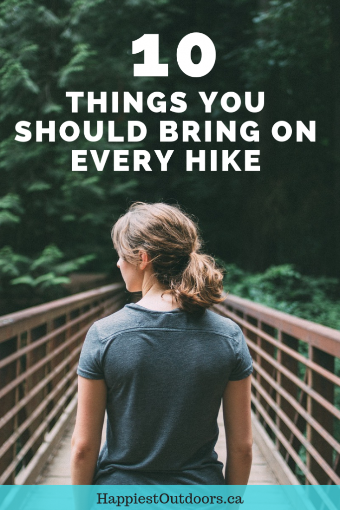 10 things you should bring on every hike. Learn about the 10 essentials, a list of safety gear for hikers that keeps you safe when you get lost or hurt. #hiking #hikinggear #safetygear