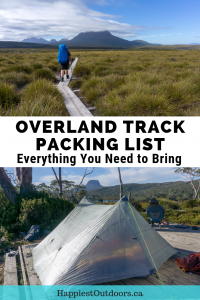 Everything you need to bring on the Overland Track in Tasmania, Australia. Includes a printable gear checklist. Get Overland Track gear recommendations from an experienced hiker and Overland Track walker. Ensure you have the gear you need to keep you warm, dry and happy on the Overland Track. #OverlandTrack #Tasmania #Australia #bushwalking #hiking