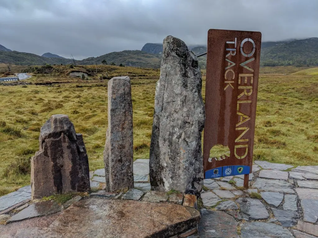 The Overland Track starts at Ronny Creek in Cradle Mountain National Park