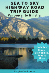 Sea to Sky Highway Road Trip Guide for driving from Vancouver to Whistler, British Columbia, Canada. Includes local's picks for places to stop, hikes, museums, food and where to stay. #SeatoSkyHighway #Vancouver #Canada #Whistler #BritishColumbia