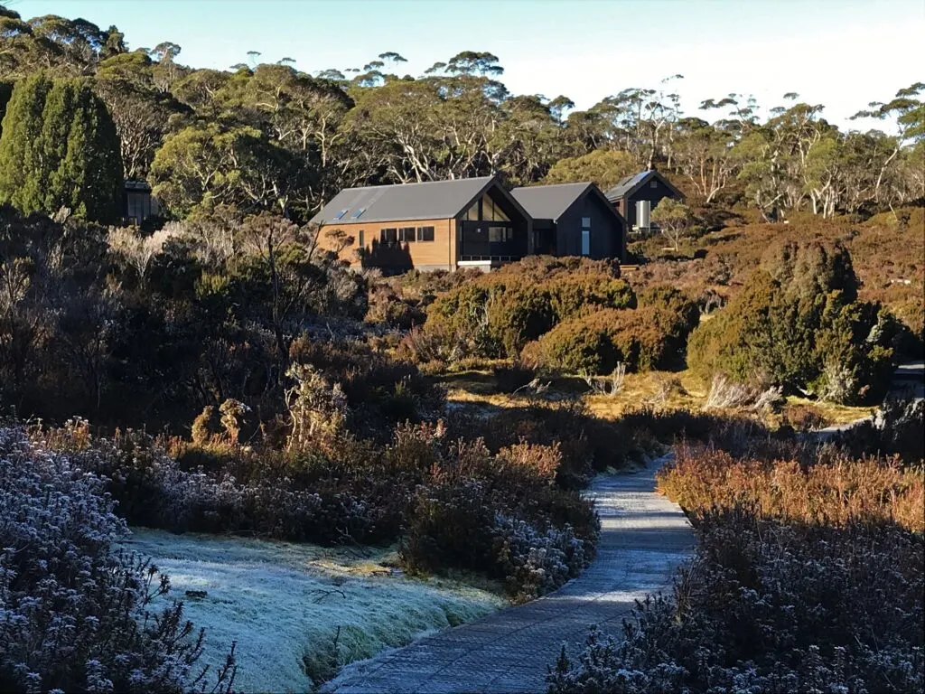 New Waterfall Valley Hut on the Overland Track