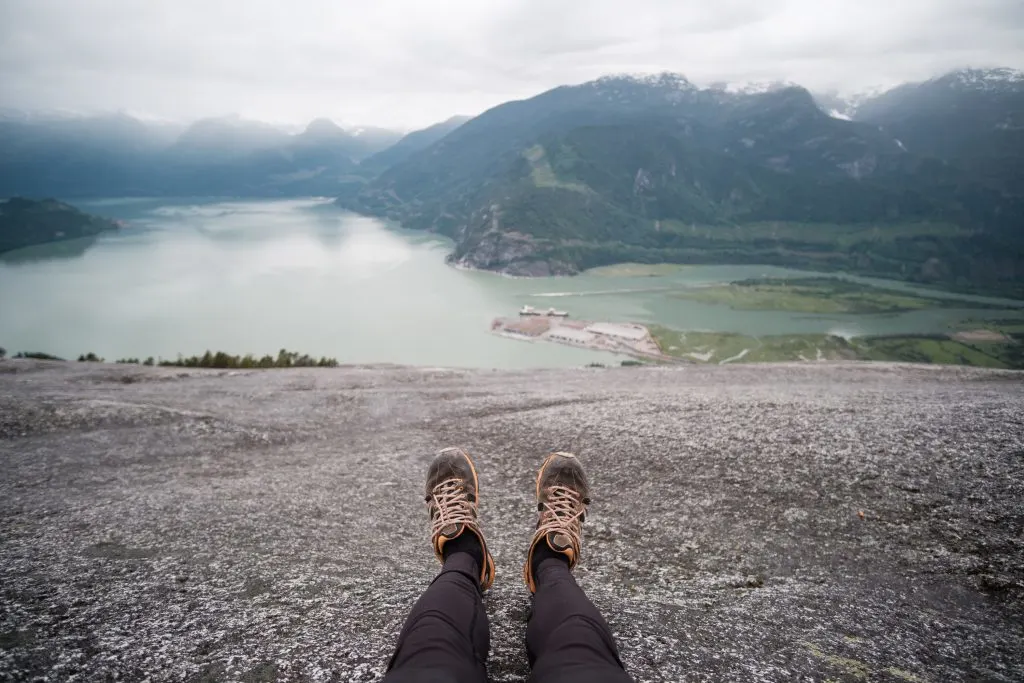 The Stawamus Chief hike is even steeper than the Grouse Grind