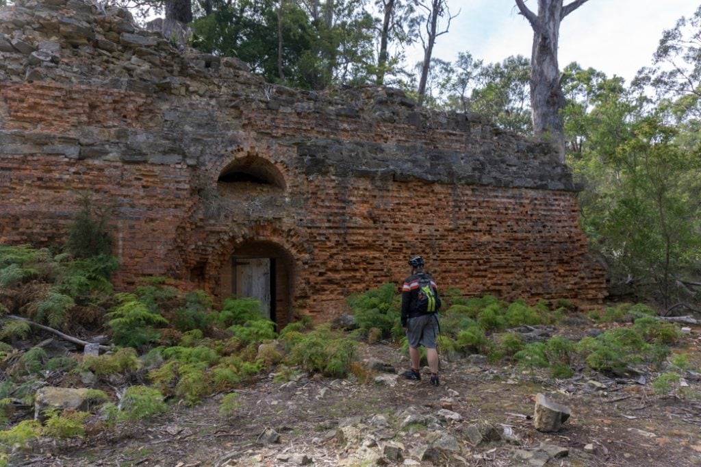 Convict-era ruins on Maria Island, Tasmania