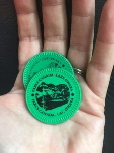 Lake O'Hara bus tokens