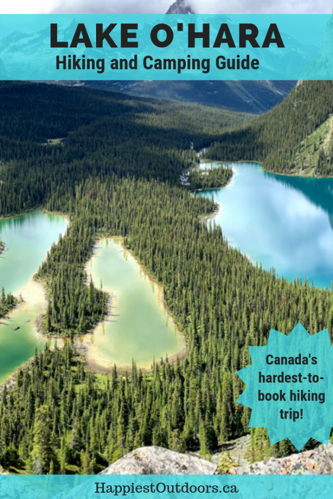 Lake O'Hara hikingA hiking and camping guide for Lake O'Hara in Yoho National Park, Canada. Includes information on how to get to Lake O'Hara, Lake O'Hara bookings, camping information and hiking trail descriptions. This is Canada's hardest to book hiking trip with a limited number of reservations available. Find out how to visit this beautiful place in the Canadian Rockies. #LakeOHara #YohoNationalPark #CanadianRockies #BritishColumbia