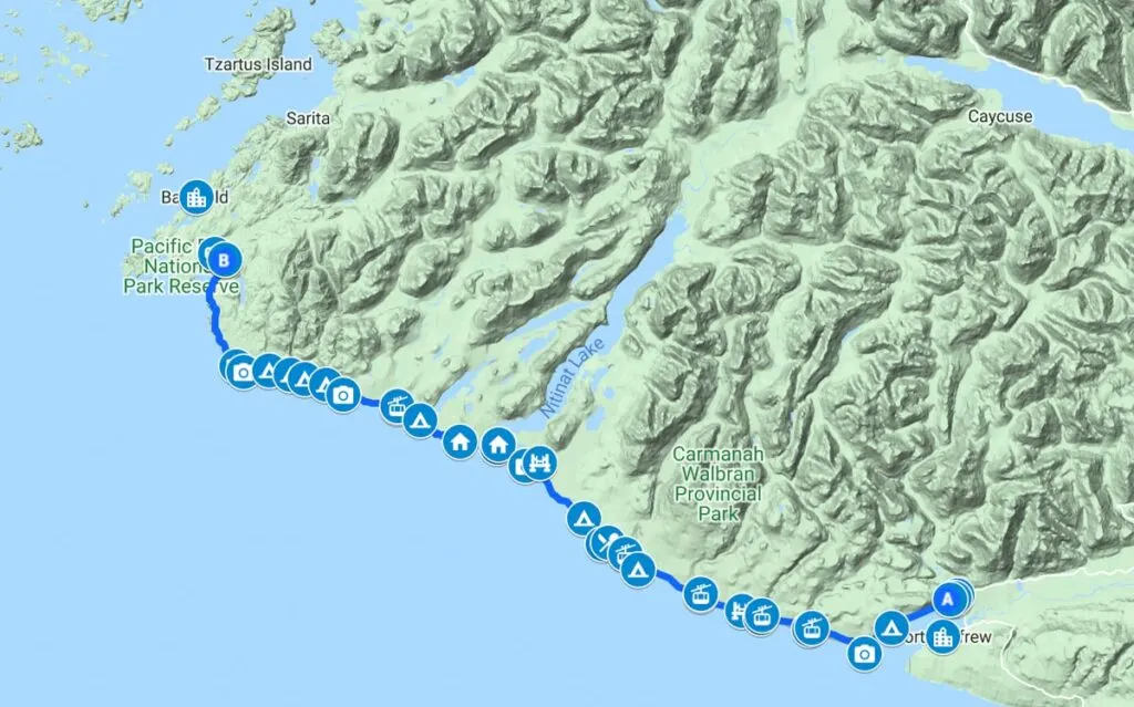 West 2025 coast hike