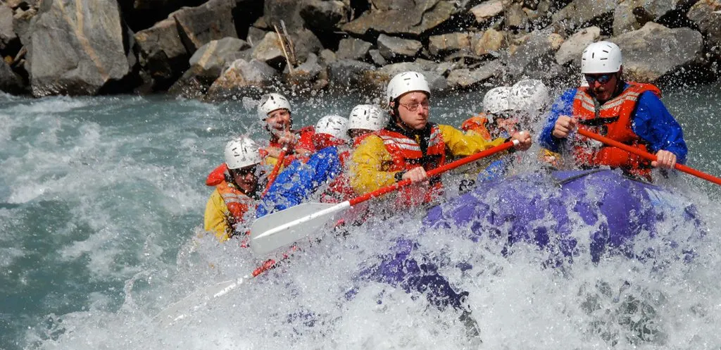 Whitewater rafting in Revelstoke, BC