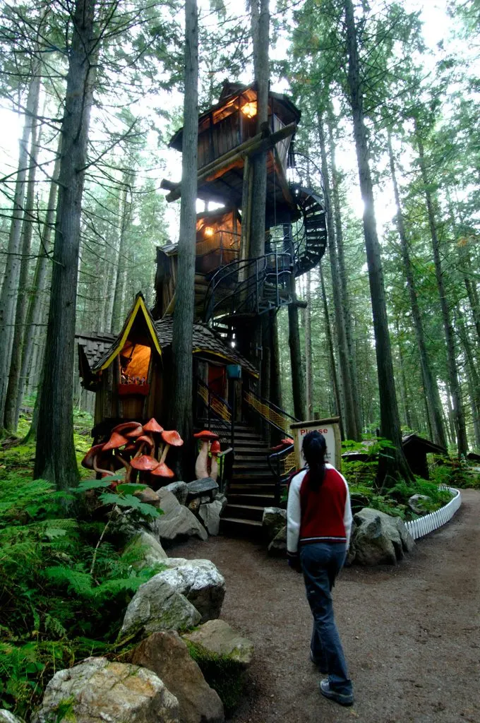Treehouse in the Enchanted Forest in Revelstoke, BC