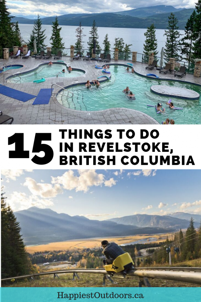 15 things to do in Revelstoke, British Columbia. What to do in Revelstoke? Hiking, mountain biking, restaurants, craft beer, distilleries, paragliding and more. Revelstoke is an outdoor adventure lovers paradise in the Canadian mountains. #Revelstoke #Canada #British Columbia
