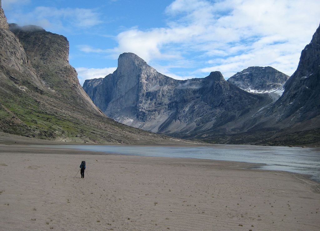Hiking to Thor Peak in Auyuittuq National Park