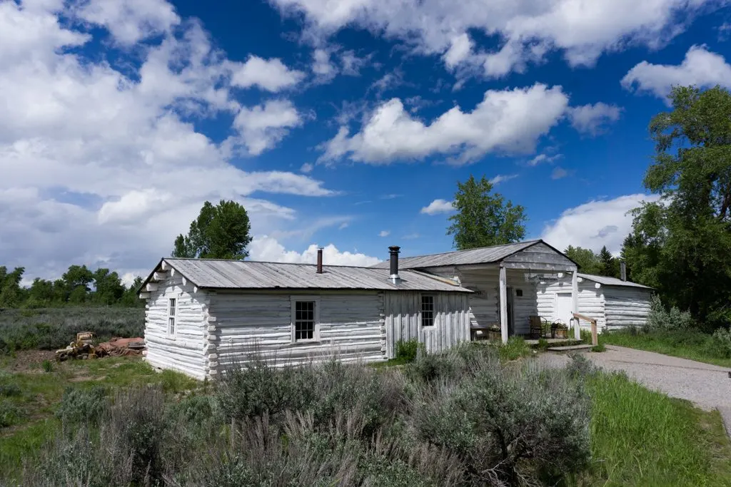 The general store at Menors Ferry in Grand Teton National Park