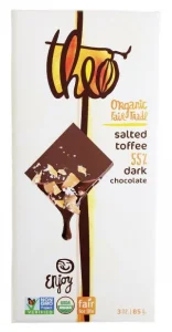 Theo chocolate is organic and fair trade