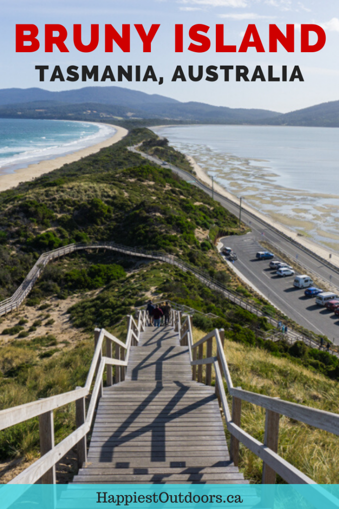 Things to do on Bruny Island, Tasmania, Australia. Visit this foodie and nature-lover's paradise off the coast of Tasmania. It's a great day trip for Hobart or a weekend getaway. The island has lots of great foodie stops with fresh oysters, local cheese, craft beer, chocolate and more. Plus the scenery is stunning with a lighthouse, viewpoints and lots of hiking. #BrunyIsland #Tasmania #Australia