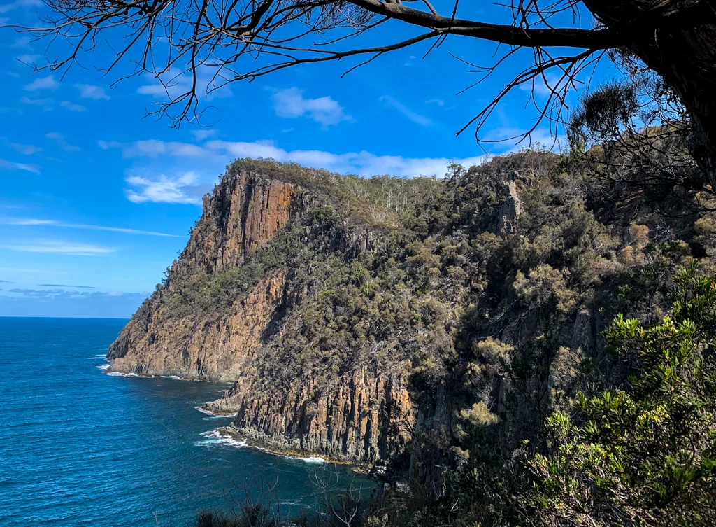 Fluted Cape on Bruny Island