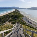 The Neck viewpoint on Bruny Island, Tasmania