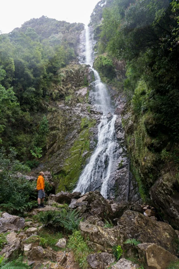Montezuma Falls in Roseberry, Tasmania