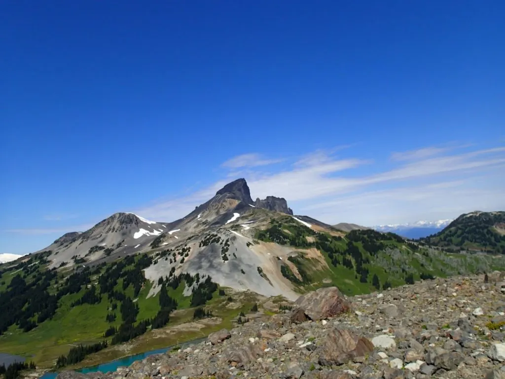 View of Black Tusk from Panorama Ridge in Garibaldi Provincial Park