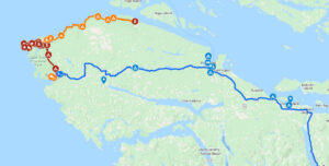 Cape Scott Google Map