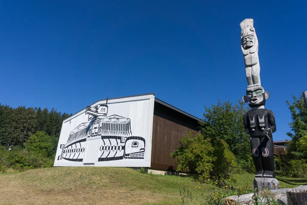 The U'mista Cultural Centre in Alert Bay, BC