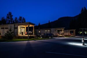 Boulder Mountain Resort cabins near Revelstoke