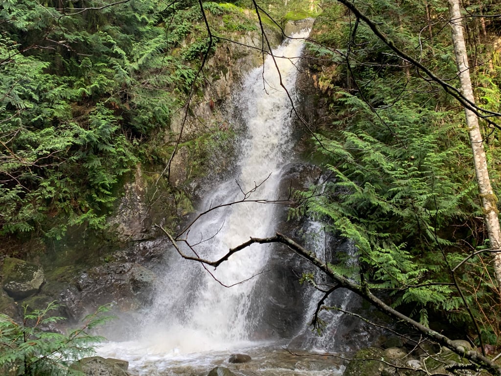 Langdale Falls Hike on the Sunshine Coast, BC