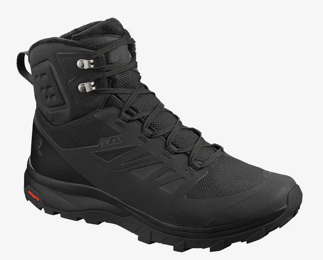 Men's Salomon Outblast are great leather-free winter hiking boots