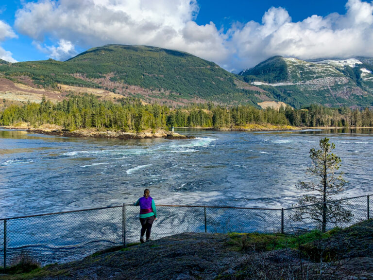 Skookumchuck Narrows Hike on the Sunshine Coast, BC