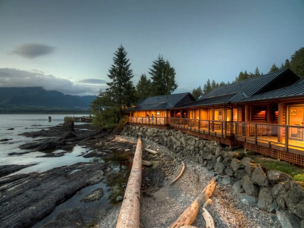 Seaside cottages at Wild Renfrew in Port Renfrew. 