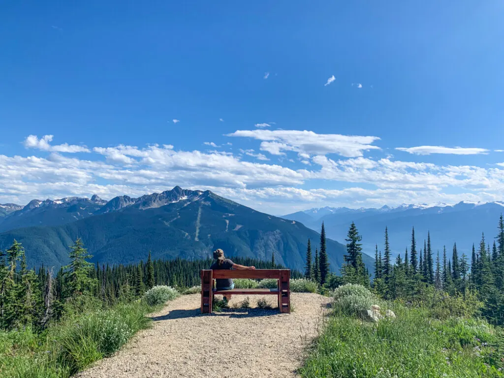 The view from Panorama Point in Mount Revelstoke National Park