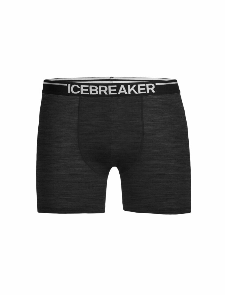 Icebreaker Anatomica merino wool boxer briefs for hiking