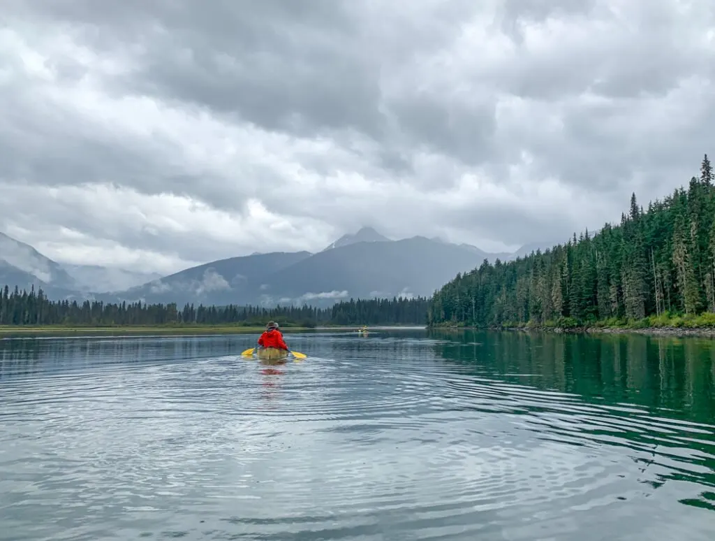 McLeary Lake on the Bowron Lakes Canoe Circuit