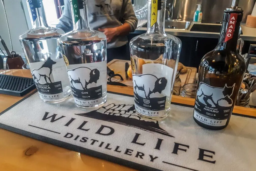 Wild Life Distillery in Canmore