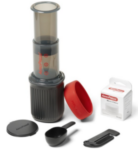 Aeropress Go Travel Coffee press - one of the best backpacking gifts