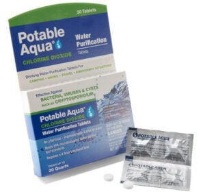 Water treatment tablets