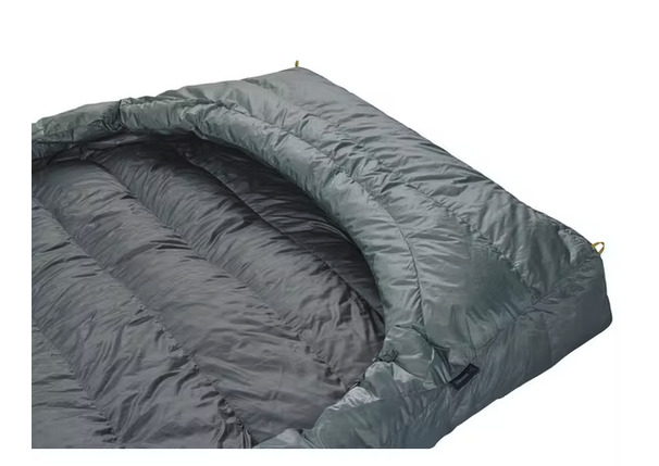 Close-up of the footbox of the Therm-a-Rest Vela Double Quilt