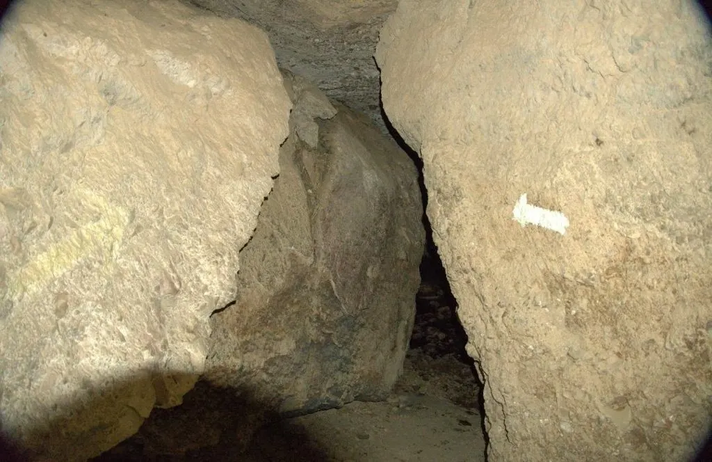Inside Bear Gulch Cave