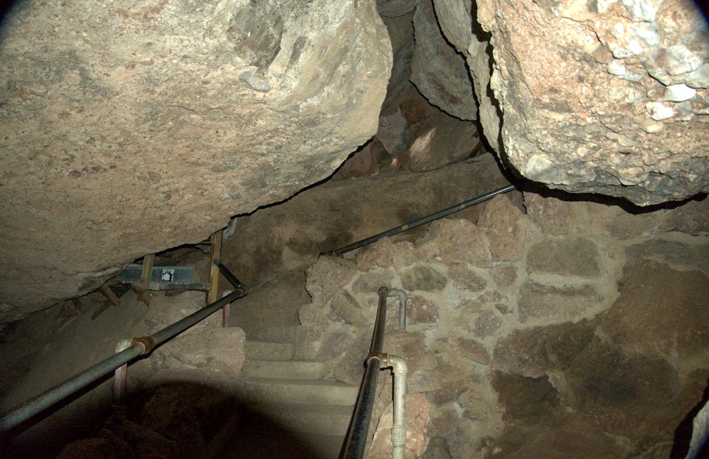 Stairs in the Bear Gulch Cave
