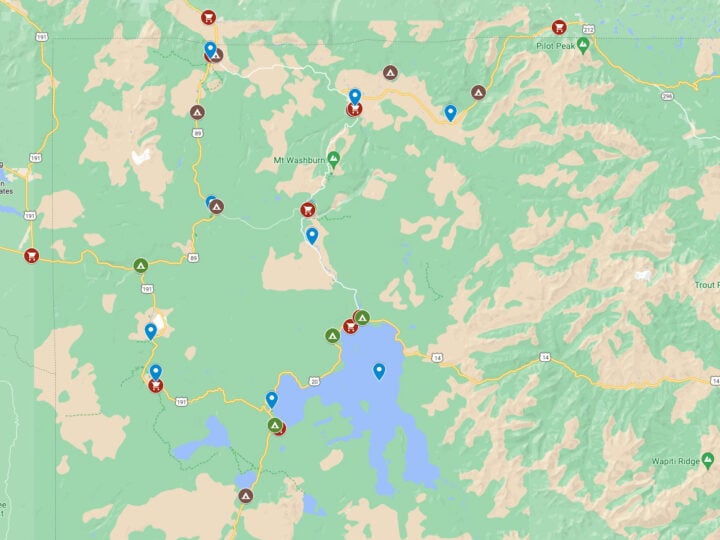 Camping In Yellowstone In 2024 Everything You Need To Know   CampinginYellowstoneGoogleMap 720x540 