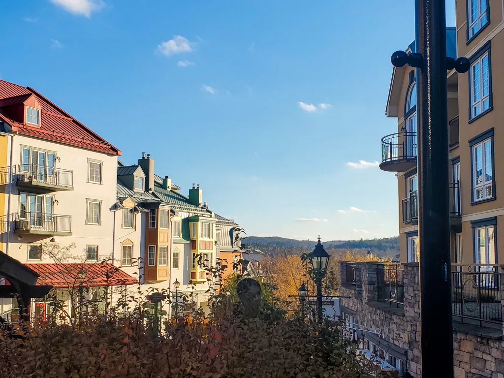 Mont-Tremblant village, one of the best Canadian small towns for outdoor adventure