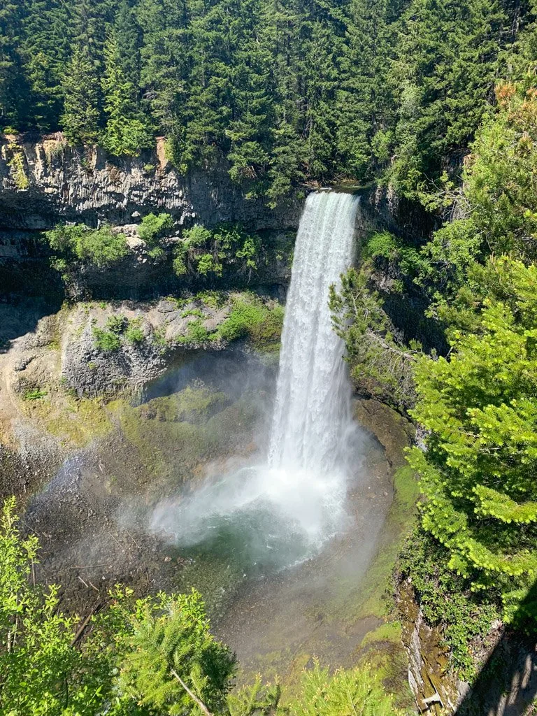 Brandywine Falls near Squamish in full spring flow