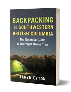 Book cover for Backpacking in Southwestern British Columbia