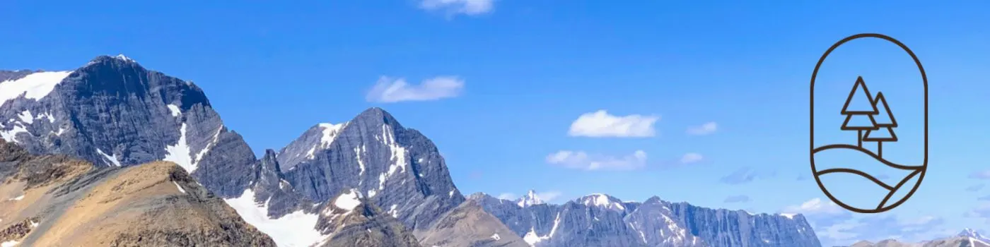 Happiest Outdoors Website Header - Rockwall Trail and Logo
