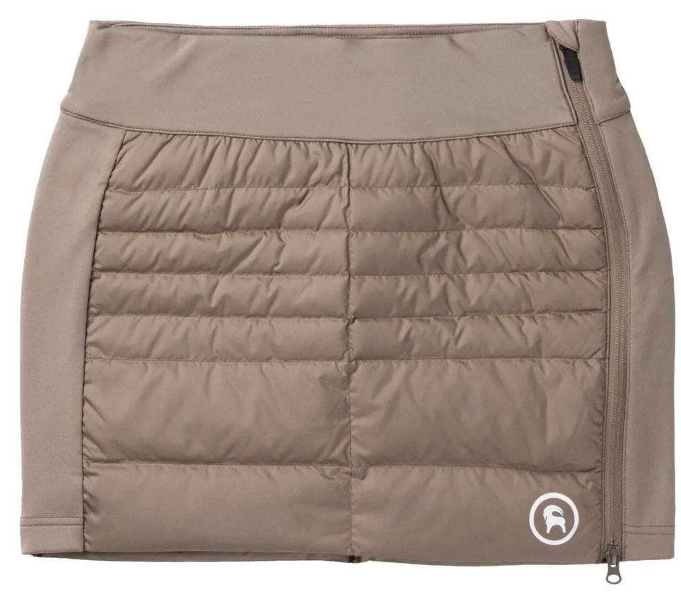 Backcountry Stansbury Allied Down skirt - a great plus size insulated skirt