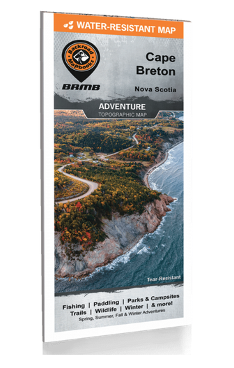 Cape Breton Adventure Map from Backroad Map Books