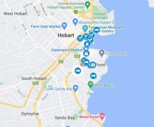 trip planner hobart