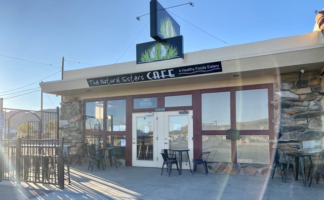 Natural Sisters Cafe, one of the best things to do in Joshua Tree National Park