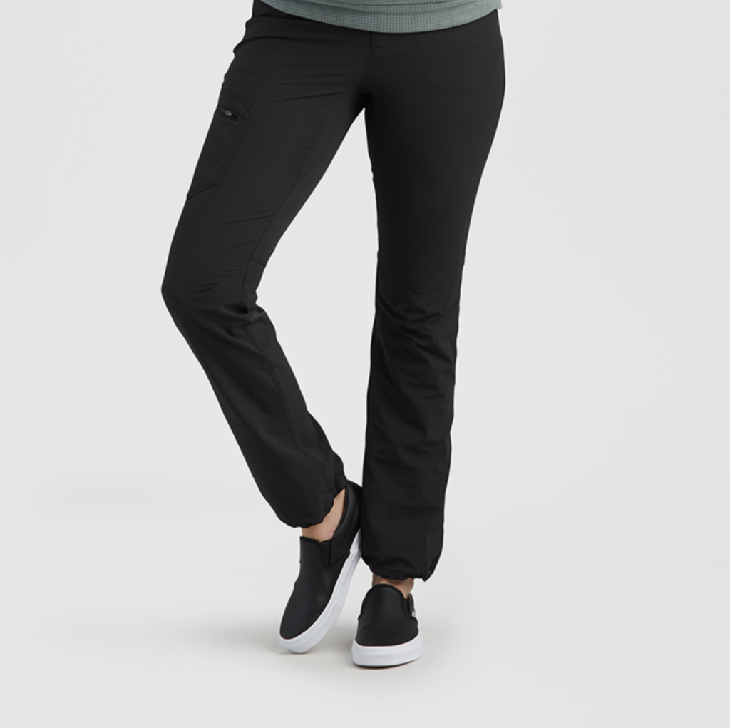 Outdoor Research Ferrosi pants, one of the best hiking pants for women 